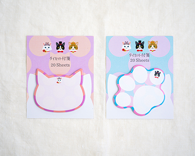 型抜き付箋　memo付箋